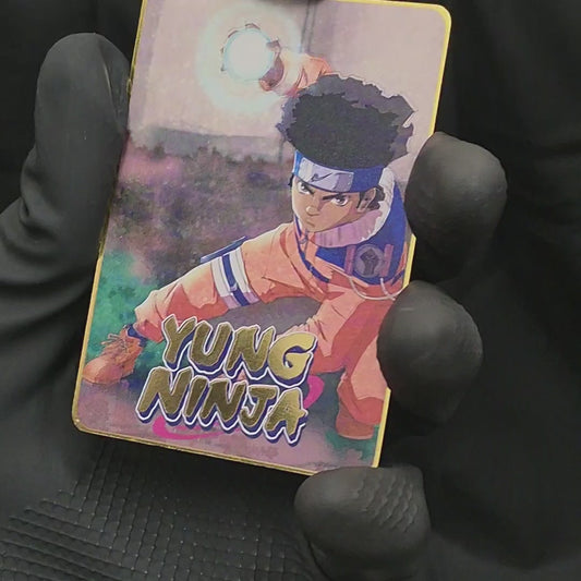 Yung Ninja 1 Metal Trading Card × LIMITED