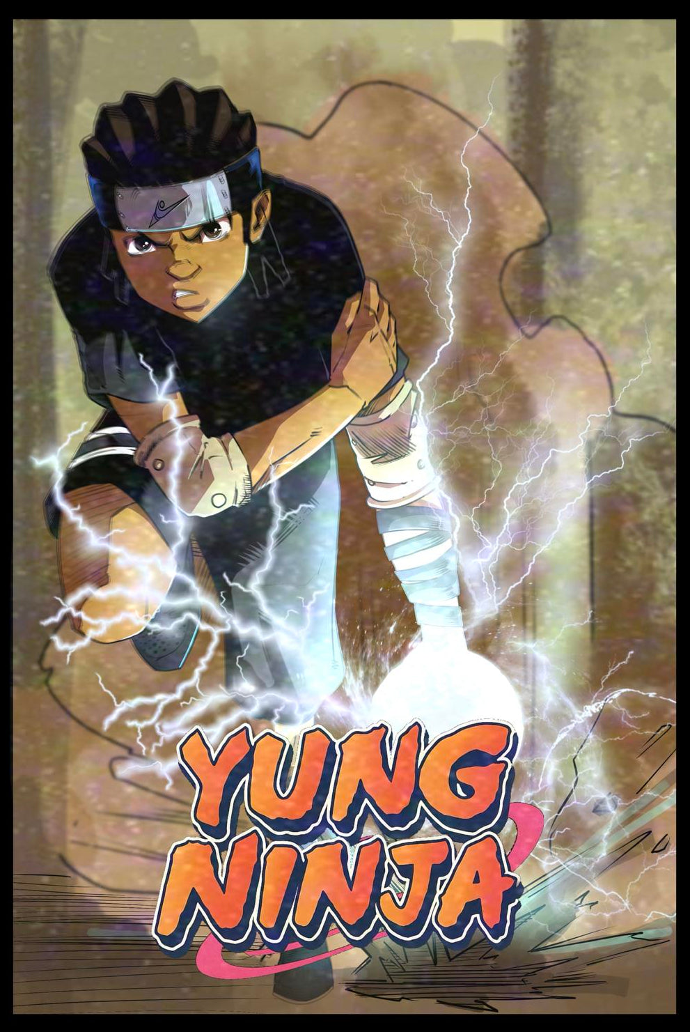 Yung Ninja 2 Poster (12x18 in)