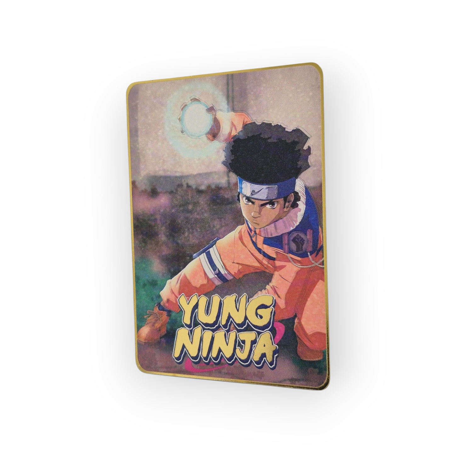 Yung Ninja 1 Metal Trading Card