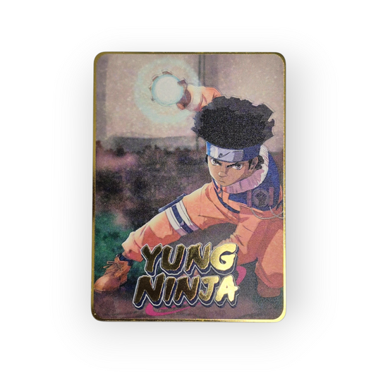 Yung Ninja 1 Metal Collectible Card |  [In-Hand Video]