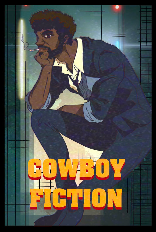 Cowboy Fiction Poster (12×18) × LIMITED